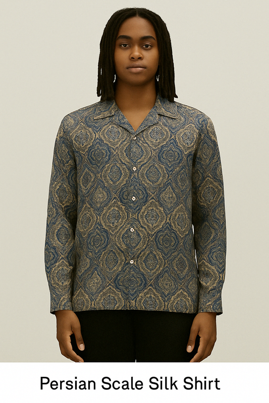 Persian Scale Silk Shirt